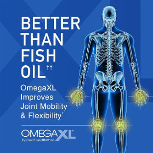 OmegaXL – Natural Joint Relief & Muscle Support | 60 Soft Gels